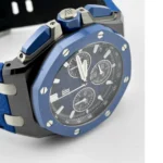 Audemars Piguet Royal Oak Offshore Selfwinding Chronograph Black/Blue Ceramic - Image 4