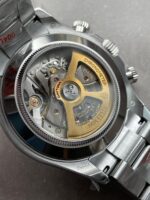 Daytona 116506 904L SS Ice Blue Dial with open Back on SS Bracelet QF Asia 4131 - Image 5
