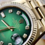 Rolex Day-Date 128238 Dial Green Ombre Weight 158 Grams QF Factory 36mm - Image 2