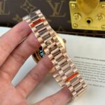 Rolex Day-Date Green Dial Rose Gold Weight 186 Grams QF Factory 40mm - Image 9
