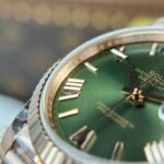 Rolex Day-Date Green Dial Rose Gold Weight 186 Grams QF Factory 40mm - Image 5