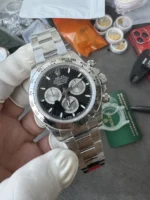 Rolex Cosmograph Daytona 40mm Black Dial White Gold (126509) 1:1 Super Clone – DD4131 Movement - Image 2