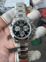 Rolex Cosmograph Daytona 40mm Black Dial White Gold (126509) 1:1 Super Clone – DD4131 Movement