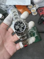 Rolex Cosmograph Daytona 40mm Black Dial White Gold (126509) 1:1 Super Clone – DD4131 Movement - Image 3