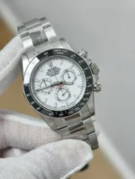 Rolex Cosmograph Daytona 40mm “Panda” White Dial Exhibition Caseback (126502LN) 1:1 Super Clone – DD4131 Movement - Image 3
