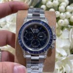 Rolex Daytona 126599TSA 18K Gold Wrapped Synthetic Blue Sapphire Custom 40mm