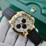 Rolex Daytona 116519 White Dial 18K Gold Wrapped Clean Factory 40mm - Image 4