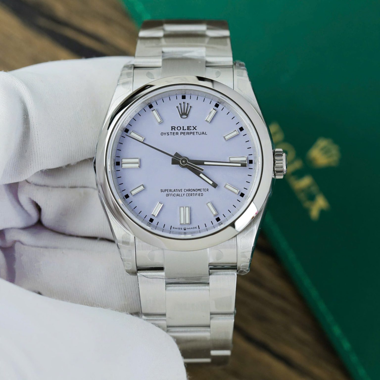 Dong-Ho-Rolex-Oyster-Perpetual-126000-Replica-11-Mat-So-Mau-Hoa-Oai-Huong-Nha-May-VS-36mm-10-1536x1536 Rolex Oyster Perpetual 126000 Lavender Dial Automatic Movement VS Factory 36mm - Image 1